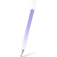   Univerzális toll, (bármilyen kapacitív kijelzőhöz), színátmenetes, Ombre Stylus Pen, lila/fehér