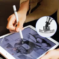   Univerzális toll, (bármilyen kapacitív kijelzőhöz), színátmenetes, Ombre Stylus Pen, rózsaszín/fehér