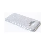   Samsung Galaxy S23 SM-S911, Szilikon tok, csillogó, Forcell Shining, ezüst