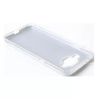   Samsung Galaxy S23 SM-S911, Szilikon tok, csillogó, Forcell Shining, ezüst