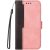 Apple iPhone 12 Mini, Oldalra nyíló tok, stand, kártyatartóval, kézpánttal, Wooze Colour Wallet, rózsaszín