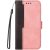 Apple iPhone 12 Pro Max, Oldalra nyíló tok, stand, kártyatartóval, kézpánttal, Wooze Colour Wallet, rózsaszín