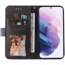 Apple iPhone 14 Pro, Oldalra nyíló tok, stand, kártyatartóval, kézpánttal, Wooze Colour Wallet, szürke
