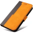 Huawei Honor 50 / Nova 9, Oldalra nyíló tok, stand, kártyatartóval, kézpánttal, Wooze Colour Wallet, narancssárga