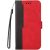 Xiaomi Poco F4 GT, Oldalra nyíló tok, stand, kártyatartóval, kézpánttal, Wooze Colour Wallet, piros