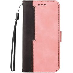   Xiaomi Poco X4 Pro 5G, Oldalra nyíló tok, stand, kártyatartóval, kézpánttal, Wooze Colour Wallet, rózsaszín