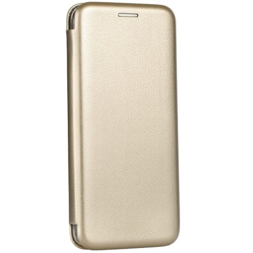 Samsung Galaxy A54 5G SM-A546B, Oldalra nyíló tok, stand, Forcell Elegance, arany