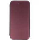 Realme C31, Oldalra nyíló tok, stand, Forcell Elegance, bordó