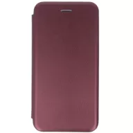   Realme C31, Oldalra nyíló tok, stand, Forcell Elegance, bordó