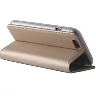   Realme Narzo 50i Prime, Oldalra nyíló tok, stand, Smart Magnet, arany