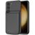 Samsung Galaxy S23 SM-S911, Szilikon tok, műanyag hátlap + Akkumulátor, 4700 mAh, LED-es, Tech-Protect PowerCase, fekete