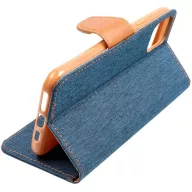   Xiaomi 12 Lite, Oldalra nyíló tok, stand, Canvas Book, sötétkék