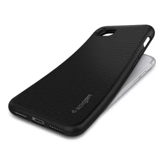   Spigen Liquid Air Apple iPhone SE 2022 / 2020 / 8 / 7 tok, Black, fekete