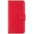 Huawei Honor X8a, Oldalra nyíló tok, stand, kártyatartóval, csatos, Tactical Field Notes, piros