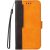 Huawei P60 / P60 Pro, Oldalra nyíló tok, stand, kártyatartóval, kézpánttal, Wooze Colour Wallet, narancssárga