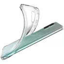 Samsung Galaxy M54 5G SM-M546B, Szilikon tok, légpárnás sarok, Wooze Silicone Armor, átlátszó