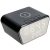 Univerzális vezeték nélküli töltő állomás, Qi Wireless, 15W, Óra funkció, Hőmérő funkció, gyorstöltés, QC 3.0, fekete