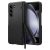 Samsung Galaxy Z Fold5 SM-F946B, Műanyag hátlap védőtok, közepesen ütésálló, zsanérvédő és kitámasztó, Ceruza tartó, Spigen Tough Armor Pro "P", fekete