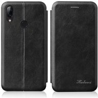   Apple iPhone 15 Pro Max, Oldalra nyíló tok, stand, Wooze Protect And Dress Book, fekete