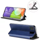 Apple iPhone 15 Plus, Oldalra nyíló tok, stand, Wooze Protect And Dress Book, barna