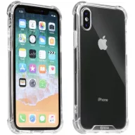  Apple iPhone 15 Pro Max, Szilikon védőkeret, akril hátlap, közepesen ütésálló, Armor Jelly Case, Roar, átlátszó