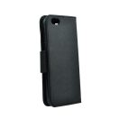Fancy Samsung Galaxy J5 (2016) flip tok, fekete