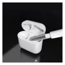 Fülhallgató és elektronikai eszköz tisztító készlet 3in1, Apple AirPods kompatibilis, fehér