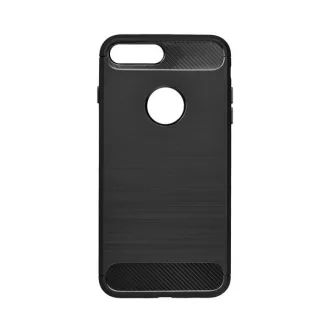   Forcell Carbon hátlap tok Apple iPhone 7/8/SE2020/SE2022, fekete