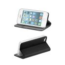 Magnet Huawei P10 Lite mágneses flip tok, fekete