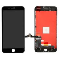   Apple iPhone 8 Plus kompatibilis LCD kijelző érintőpanellel, OEM jellegű, fekete, Grade R