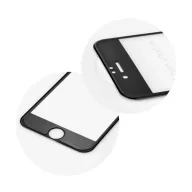   Apple iPhone 6/6S, 5D Full Glue hajlított tempered glass kijelzővédő üvegfólia, fekete