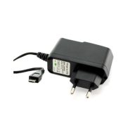 Univerzális hálózati töltő microUSB, 2000mAh fekete