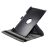 Samsung Galaxy Tab A 9.7 SM-T550 / T555, mappa tok, elforgatható (360°), fekete