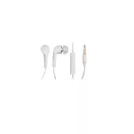   Samsung EHS64AVFWE sztereó headset, 3,5 jack, felvevőgombos, hangerőszabályzós, fehér, gyári ECO csomagolásban