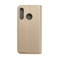 Magnet Huawei P30 Lite mágneses flip tok, arany