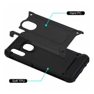 Forcell Armor hátlap tok Samsung A405 Galaxy A40, fekete