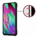 Forcell Armor hátlap tok Samsung A405 Galaxy A40, fekete