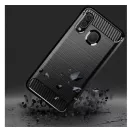 Forcell Carbon hátlap tok, Samsung A105 Galaxy A10, fekete
