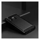 Forcell Carbon hátlap tok, Samsung A105 Galaxy A10, fekete