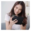Magnet Samsung Galaxy A20e mágneses flip tok, fekete