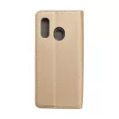 Magnet Samsung Galaxy A40 mágneses flip tok, arany