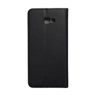 Magnet Samsung Galaxy J4+ mágneses flip tok, fekete