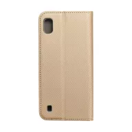 Magnet Samsung Galaxy A10 mágneses flip tok, arany