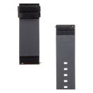 Tactical kiegészítő bőr karpánt Huawei Watch GT, fekete