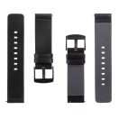 Tactical kiegészítő bőr karpánt Huawei Watch GT, fekete