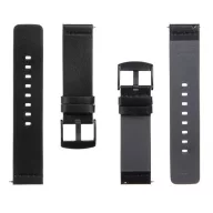 Tactical kiegészítő bőr karpánt Huawei Watch GT, fekete