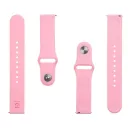 Tactical kiegészítő szilikon karpánt Garmin Vivoactive 3, rózsaszín