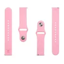 Tactical kiegészítő szilikon karpánt Garmin Vivoactive 3, rózsaszín