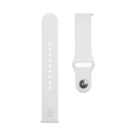   Tactical kiegészítő szilikon karpánt Garmin Vivoactive 3, fehér