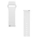 Tactical kiegészítő szilikon karpánt Garmin Vivoactive 3, fehér